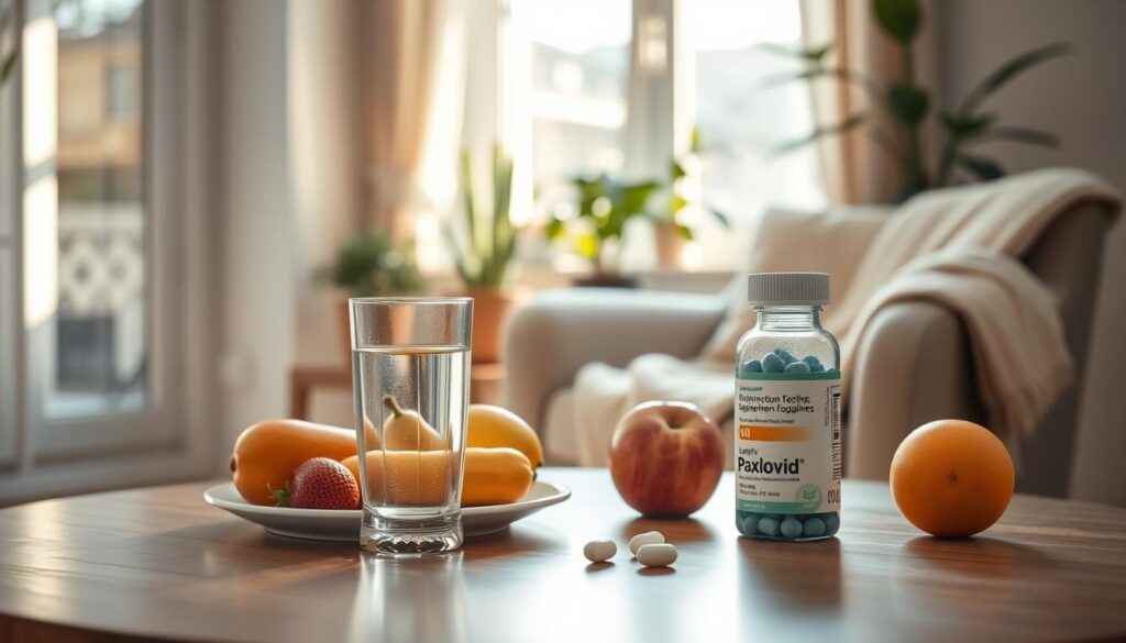 Paxlovid treatment supportive care
