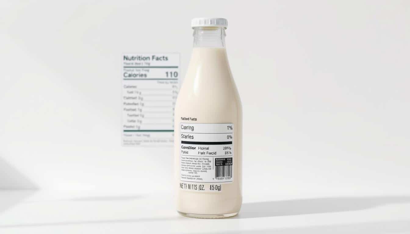 calories in half and half